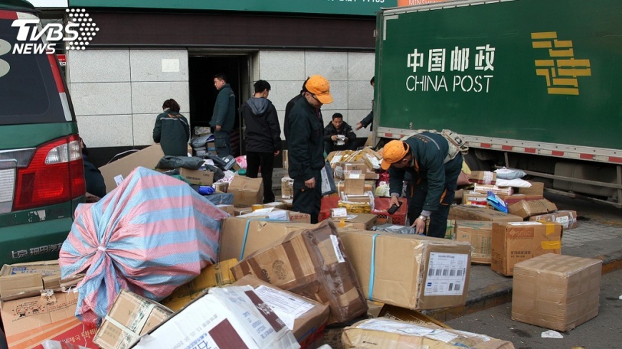 中國快遞爆發成長 年送400億件包裹