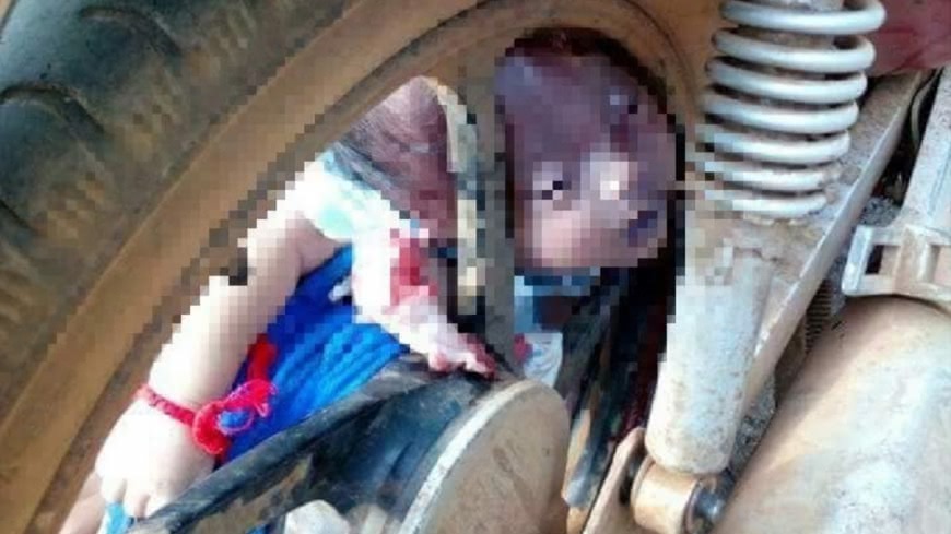 當心！背巾捲入車輪　嬰兒「壓爆頭」身亡