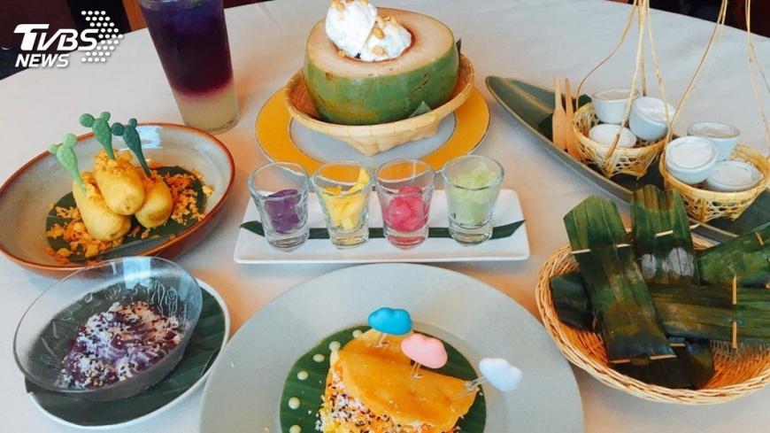 泰式可麗餅、繽紛椰子冰!創意泰式甜品限定開賣