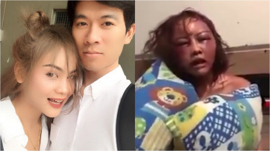 面目全非!渣男直播痛毆女友 被逮竟稱:我們很相愛