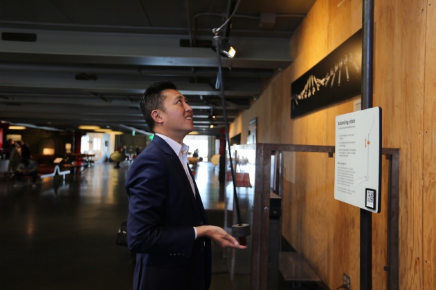 林智堅市長取經舊金山 打造創意無限兒童探索館