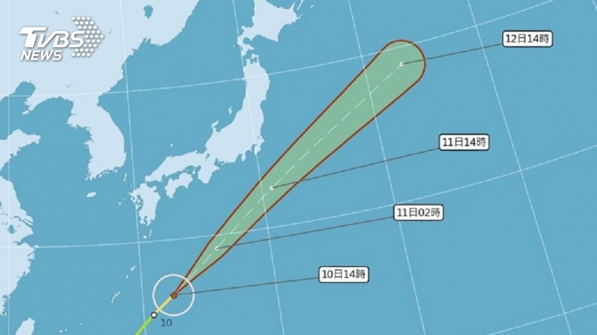 圖／翻攝自中央氣象局網站