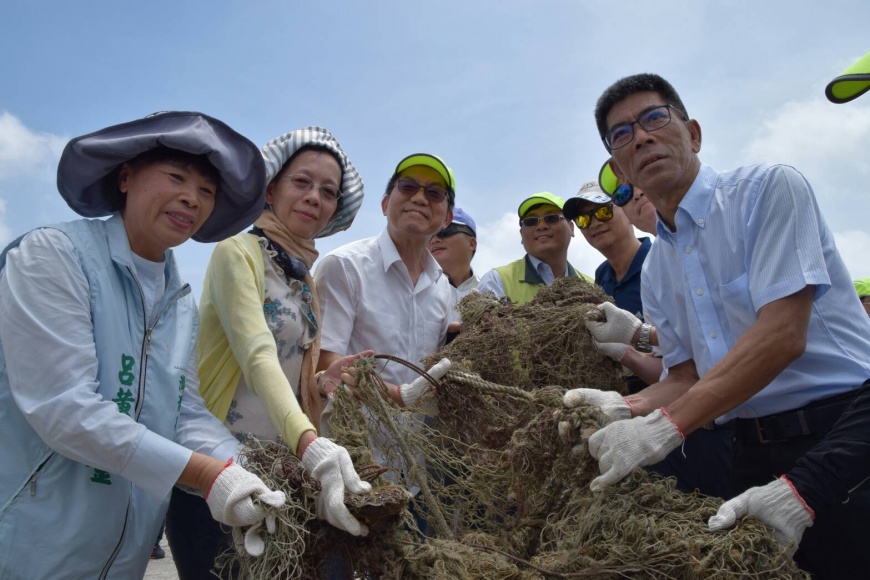 環保署聯合全國19個臨海縣市 世界海洋日一同海洋無塑