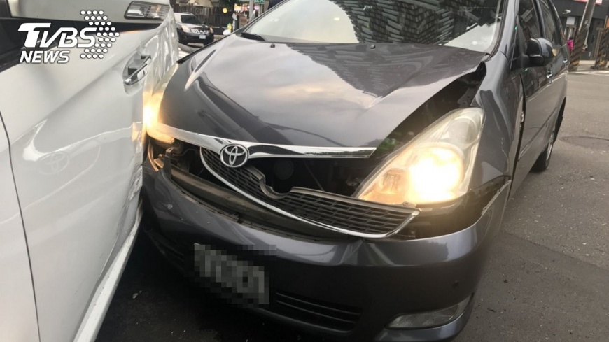 車禍現場。圖／TVBS
