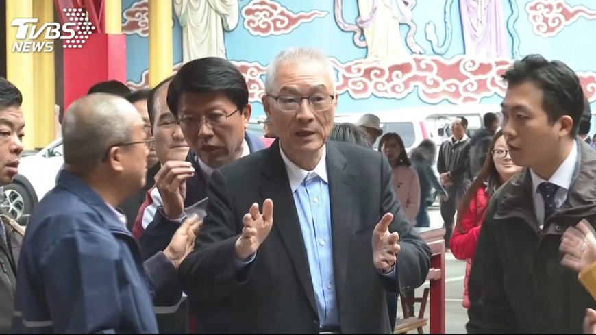 吳敦義讚陳副總統 讓民進黨參選組合有新希望
