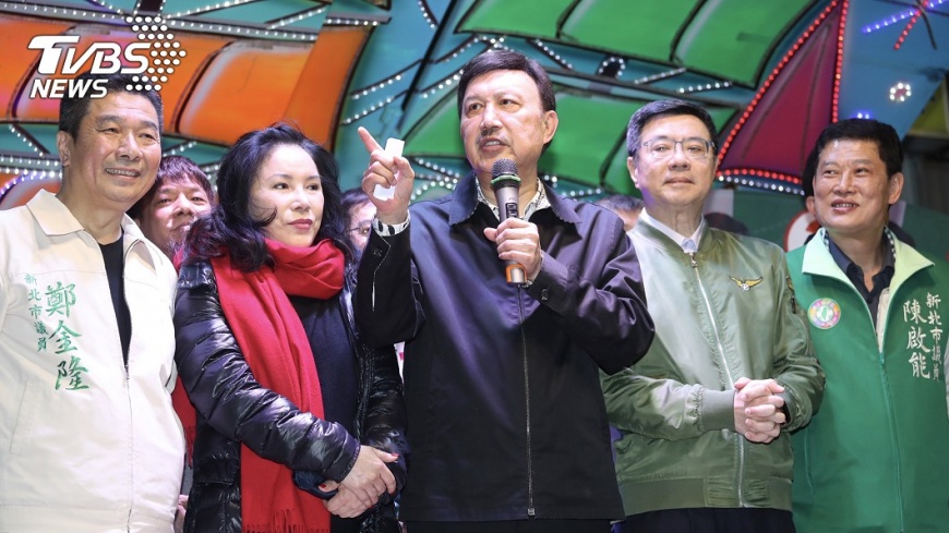 民進黨立委補選成功抵禦韓流。圖／中央社