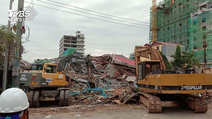 柬埔寨中資大樓倒塌 當局起訴7人含5名中國人