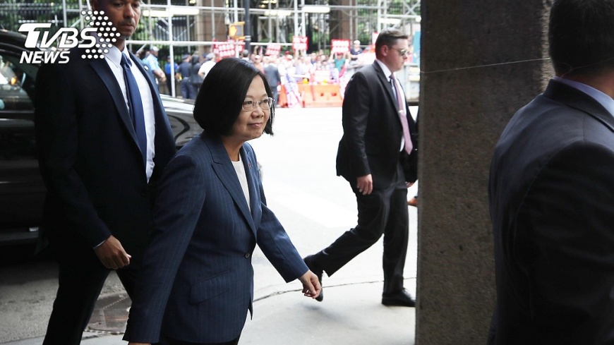 赴哥大座談遇中國社團抗議　蔡英文：我不會被打倒