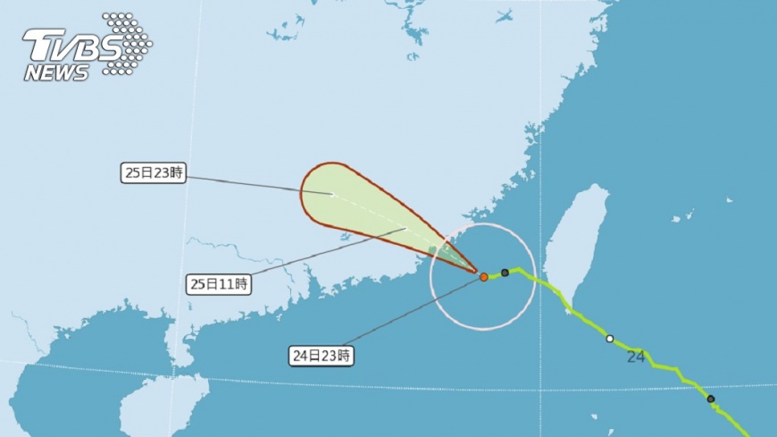 白鹿遠離大雨跟進 25日停班停課看這裡