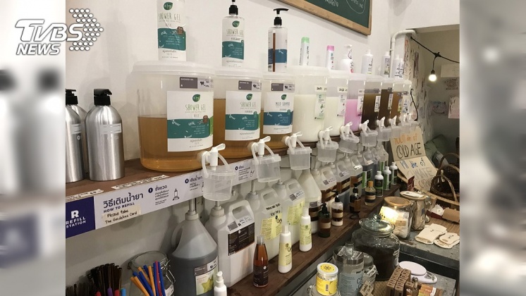 環保抬頭 泰國首間無包裝商店成減塑先鋒
