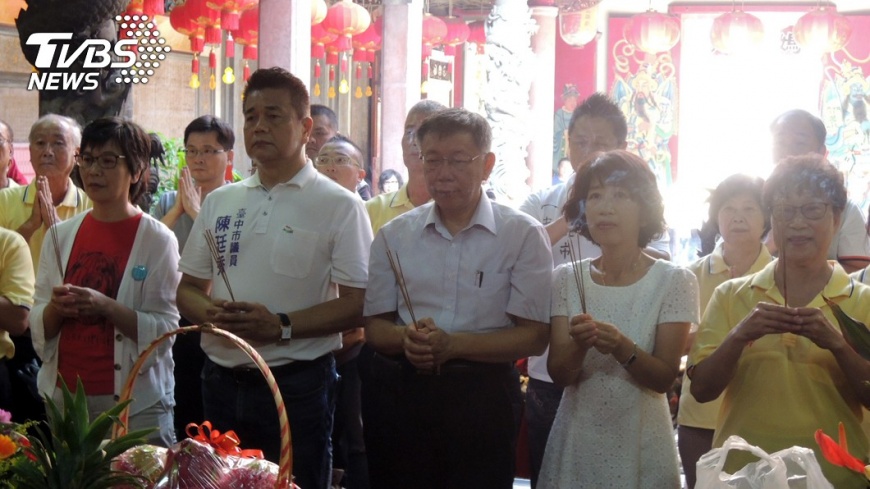 登記參選1500萬 陳佩琪FB回柯文哲：沒有