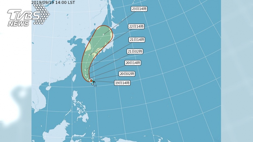 帶外套！塔巴颱風下午形成　明起北東部降溫