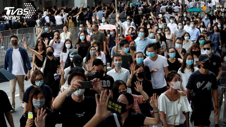 反禁蒙面法!民團號召台灣民眾 7日戴口罩挺港人