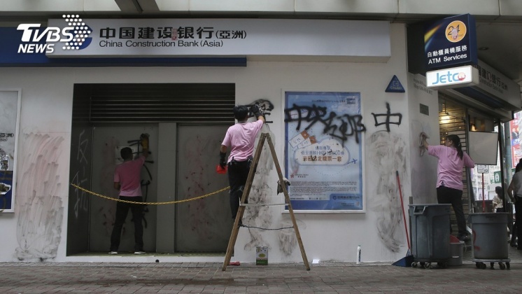 「反送中」變「反中」 香港陸企被砸續動盪