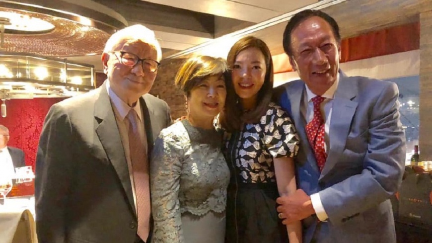 郭台銘70歲大壽　與張忠謀夫婦提早慶生