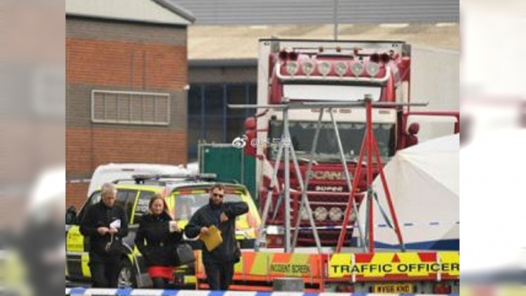 英貨櫃車39屍案逮捕4人！　死者疑有越南人