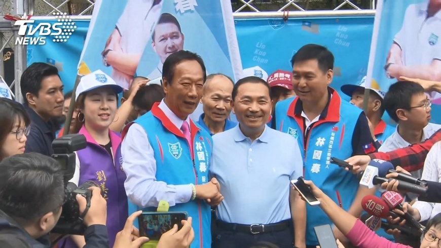 傳出新北市長侯友宜與鴻海集團創辦人郭台銘數次密會。(圖/TVBS資料畫面)