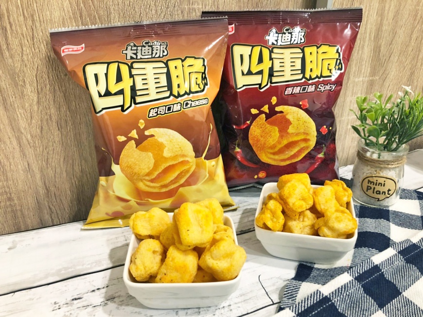 全台首創3D立體新食感 四層造型四重爽脆一吃就上癮