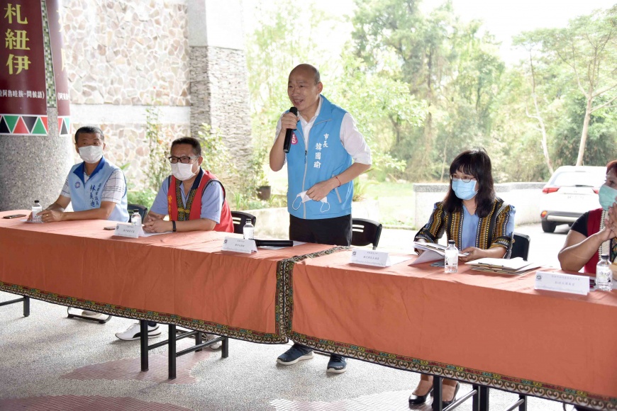 那瑪夏水蜜桃產季來了!韓市長鼓勵大家踴躍訂購