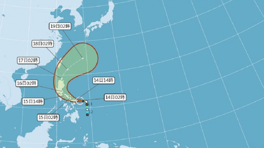 (圖/翻攝自中央氣象局)