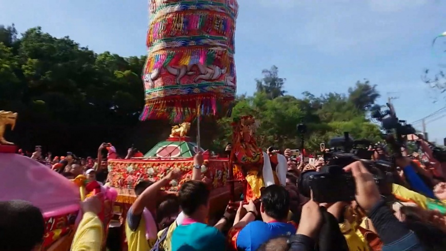 圖/翻攝自白沙屯媽祖網路電視台