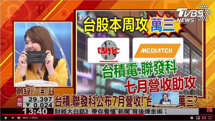姊姊謝金燕蕾絲口罩超搶手! 財經專家.主持人被拱捐出抽獎 直播留言爆「口罩之亂」