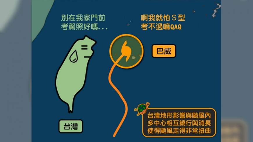 圖/翻攝自台灣颱風論壇─天氣特急
