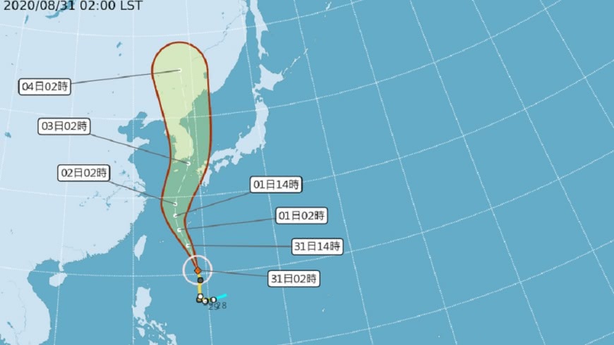 圖／翻攝自中央氣象局