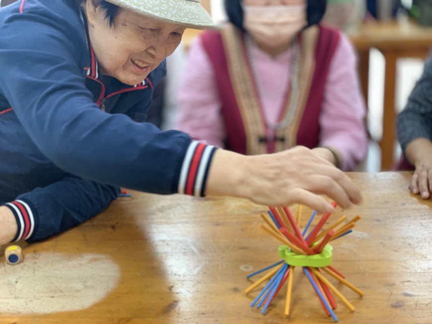 圖/由公益彩券盈餘補助成立的「臺北市原住民耆老服務中心」