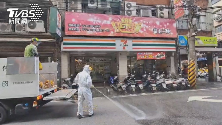 基隆近日傳清潔員染疫。(圖/TVBS)