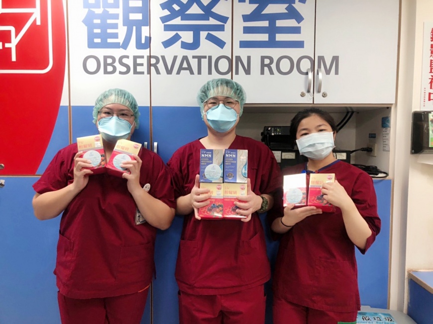 麗彤挺醫護 捐贈機能性飲品健康抗疫!