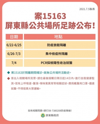 案15613足跡。(圖/屏東縣政府提供)