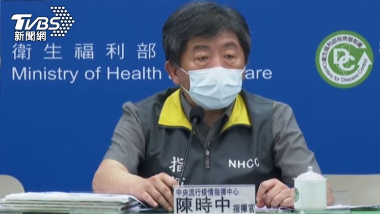 中央流行疫情指揮中心指揮官陳時中。(圖/TVBS)