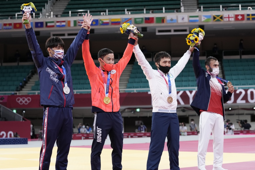 首面獎牌進帳！　楊勇緯奪男子柔道銀牌