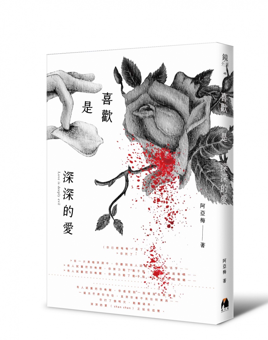 《喜歡是深深的愛》書封。(圖/《鏡文學》提供) T選讀/《喜歡是深深的愛》寫出百分百的戀愛 才發現最裡面的惡
