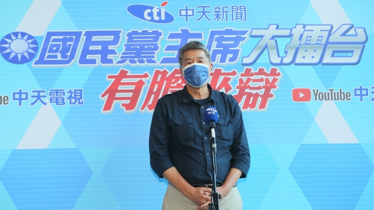 張亞中。(圖/中天新聞提供)