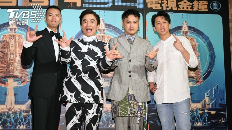 吳宗憲、KID和小鬼以《綜藝玩很大》節目入圍金鐘獎益智及實境節目主持人獎。(圖/三立電視提供)