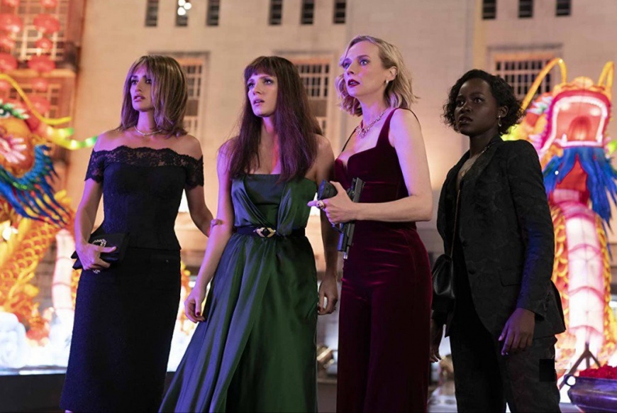左起Penélope Cruz、Diane Kruger、Jessica Chastain、Lupita Nyong'o。（圖／翻攝自IMDB）
