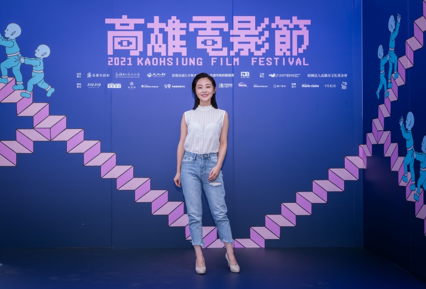 梁洳瑄出席《生而為人》高雄電影節台灣首映。(圖/高雄電影節提供)