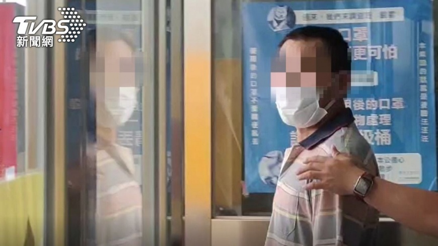 楊男出院當天警方直接到院內將其解送至地檢署。(圖/TVBS資料畫面)