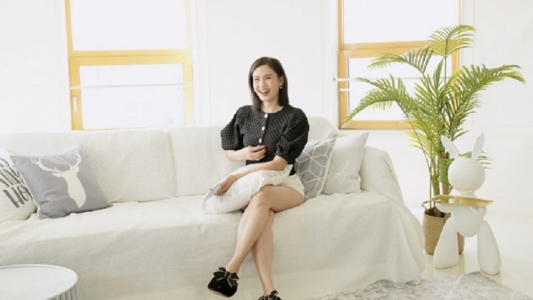 王婉霏曬出豪華新房照。(圖/翻攝自王婉霏小紅書)