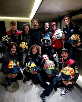 VR46賽車學校。(圖/翻攝自Twitter VR46 Riders Academy)