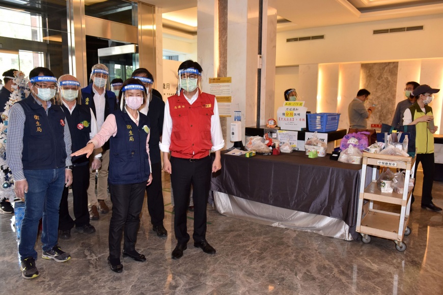 高雄市全面稽查防疫旅館。(圖/高雄市政府提供)