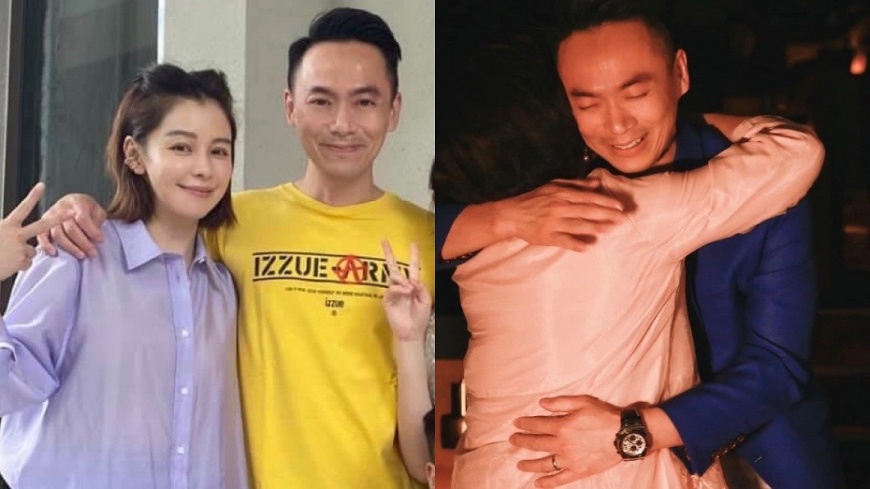 徐若瑄與老公李雲峰決定從此不再公開小孩的正面照。(圖/翻攝自徐若瑄臉書)