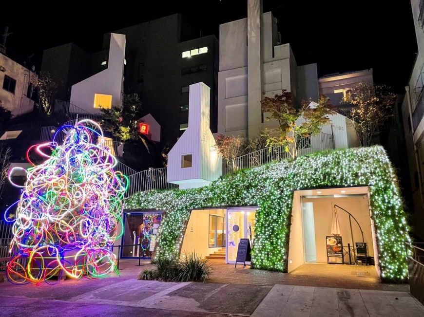 300年日式旅館重生為藝術精品飯店, 化身城市中的小山丘,聖誕節最佳約會景點!