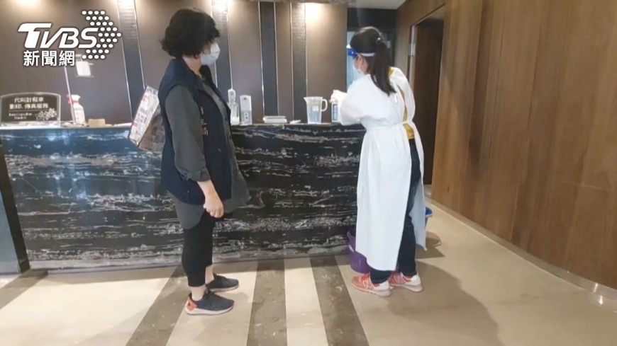 防疫旅館。(圖/TVBS)