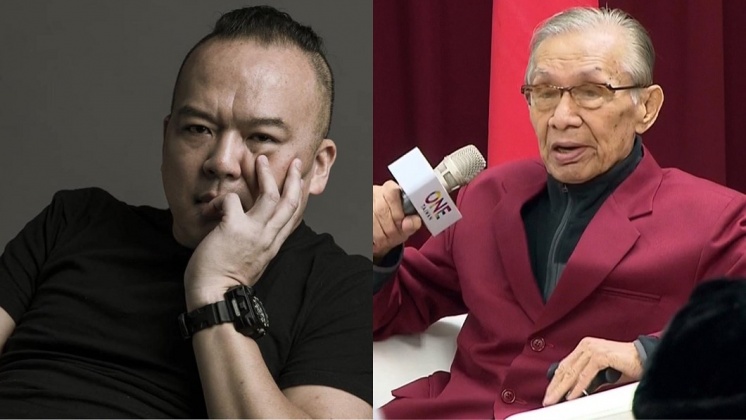 明金成(圖左)、常楓都在今天傳出離世消息。(圖/翻攝自明金成臉書、TVBS)