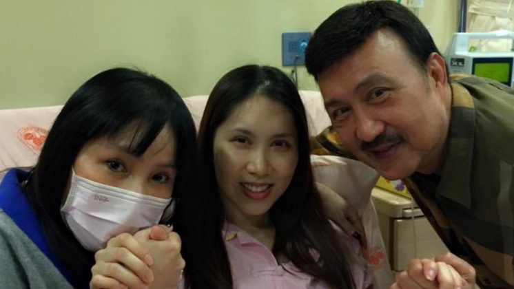 愛女受癌魔折磨，余天夫婦心情備受煎熬。（資料照／翻攝自李亞萍臉書）