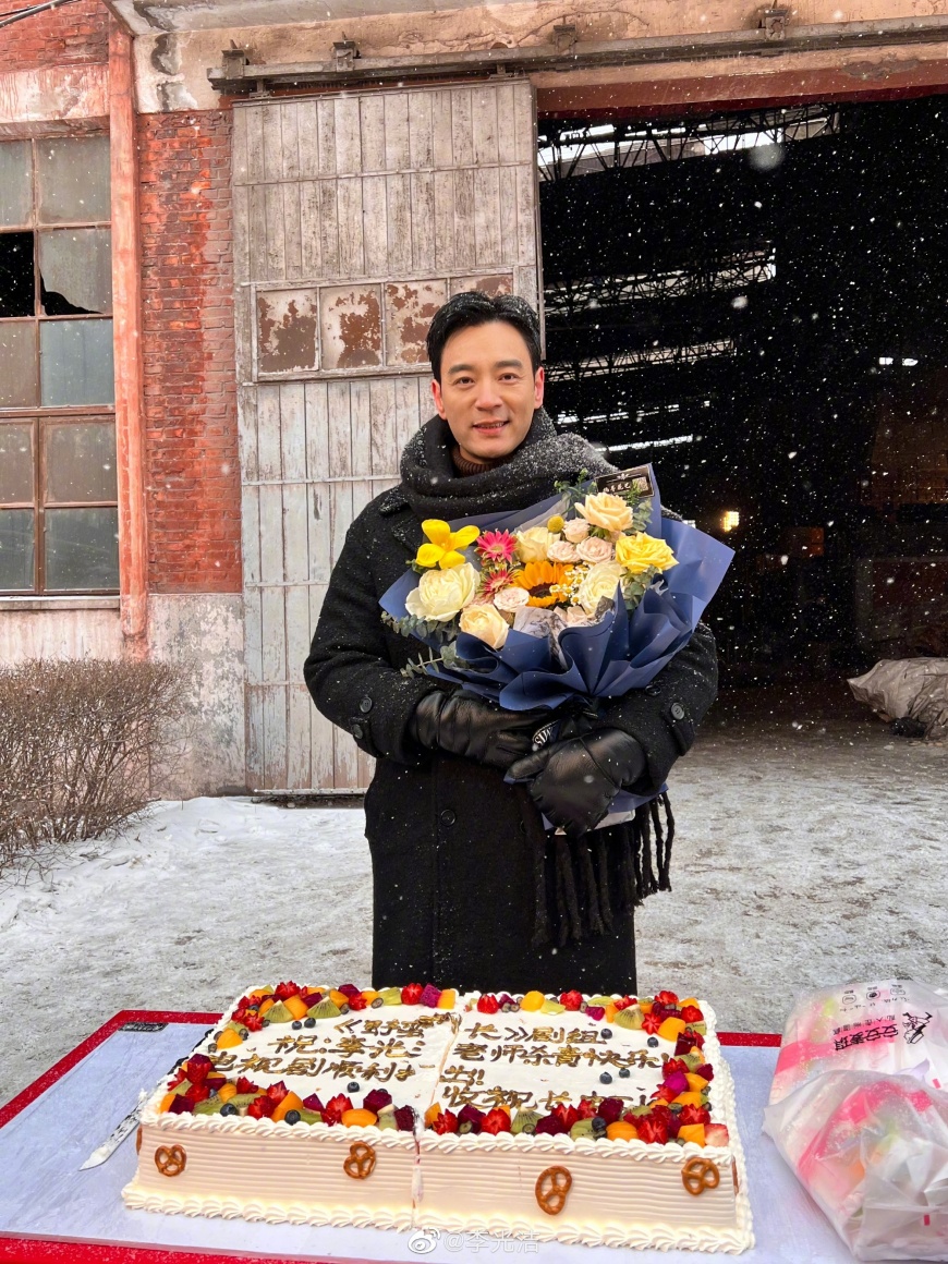 後來該戲男主角改為李光潔演出。（圖／翻攝自李光潔微博）