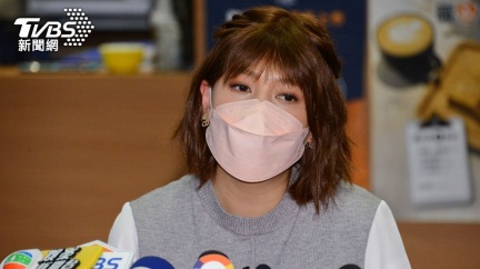 朱芯儀下月將動刀切除右乳。(圖/許方正攝)